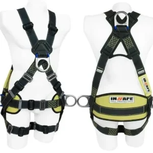 IN 8004-1K Arnés 4 Argollas en Kevlar con Soporte Lumbar INSAFE