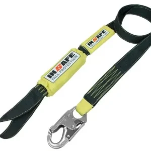 IN 8020-2K Eslinga Sencilla con Absorbedor en Kevlar y Argolla en Reata INSAFE