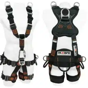 IN 8007-1 Arnés 7 Argollas para Rescate para Espacios Confinados con Soporte Lumbar INSAFE