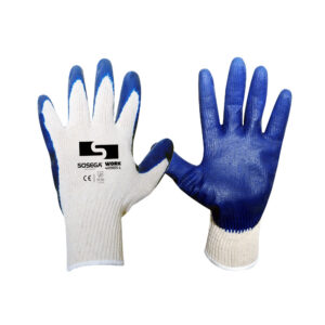 GUANTE WORK LATEX LISO 10G 400005-L SOSEGA