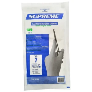 GUANTE QUIRURGICO ESTERIL SUPREME TALLA 7 X UNIDAD