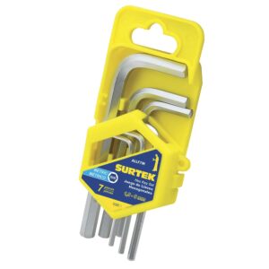JUEGO DE LLAVES ALLEN MM  7 PIEZAS MM DE 1.5 A 6MM REF ALLF7M SURTEK