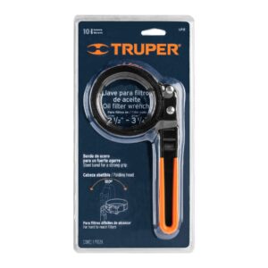 LLAVE PARA FILTRO DE ACEITE 2-1/2 A 3-1/4 REF LF-5 TRUPER