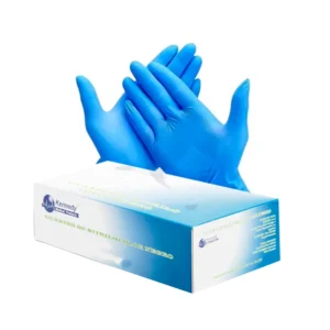 GUANTE NITRILO QUIRURJICO AZUL KENNEDY X100 UND TALLA M