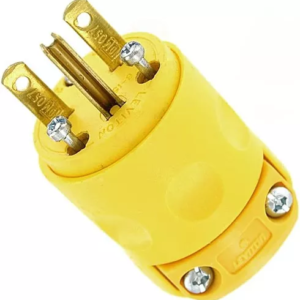 CLAVIJA 15A 250V 2F+T REF. 615PV / LEVITON