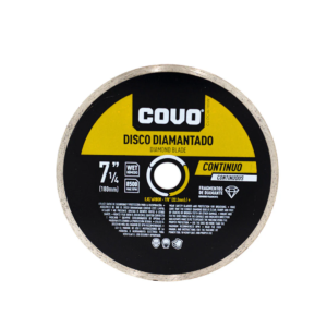 DISCO DIAMANTADO CORTE CONTINUO 7″ COVO REF CV-DCW-180W