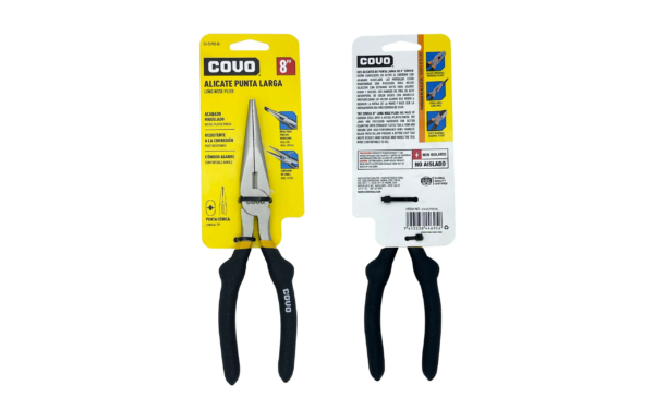ALICATE PUNTA Y CORTE 6"  COVO REF CV-ZLP05-8L