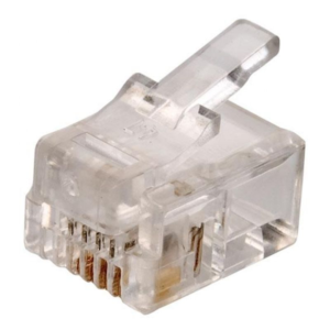 CONECTOR PLASTICO RJ11