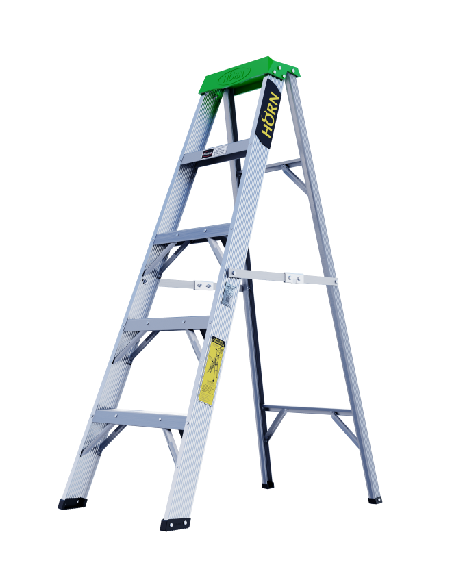 ESCALERA ALUMINIO TIPO II TIJERA 5FT HORN