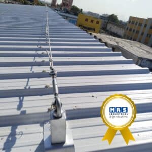SI-LVH-70M	DISEÑO, SUMINISTRO E INSTALACION DE LINEA DE VIDA HORIZONTAL FIJA A CUBIERTA – CONEXIÓN AUTOPERFORANTE 70 METROS