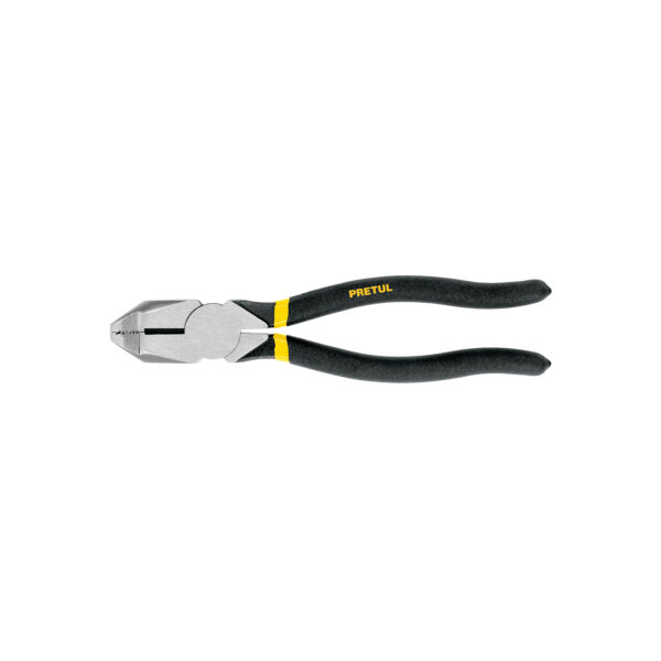 218-P ALICATE DE ELECTRICISTA PESADO 8", MANGO EN PVC, PRETUL