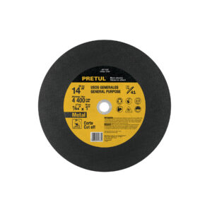 ABT-758P DISCO CORTE METAL, TIPO 41, 14" , USOS GENERALES, PRETUL