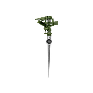 ASVE-11 ASPERSOR VERDE, PLÁSTICO, ESTACA DE 11′, PRETUL