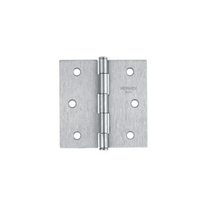 BC-303PP BISAGRA CUADRADA, CROMO MATE, CABEZA PLANA, 3″, HERMEX BASIC