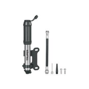 BOM-MI-X MINI BOMBA DE AIRE MINI, MANIJA ABATIBLE, 85 PSI TRUPER