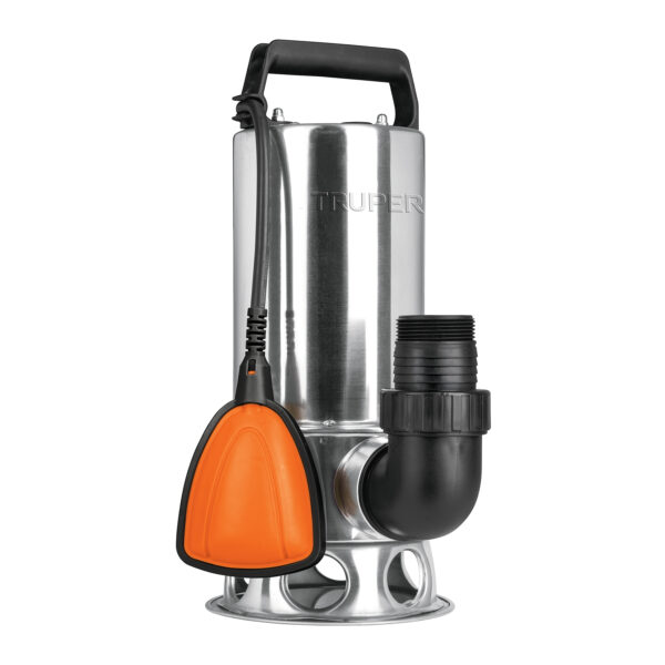 BOMBA SUMERGIBLE METÁLICA PARA AGUA SUCIA 1-1/2HP TRUPER BOS-1-1/2SM
