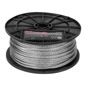 CAB-3/16F CABLE FLEXIBLE DE ACERO 3/16", 75 M FIERO