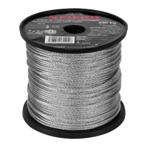 CAB-3/32R GUAYA DE ACERO 3/32", 75 M FIERO