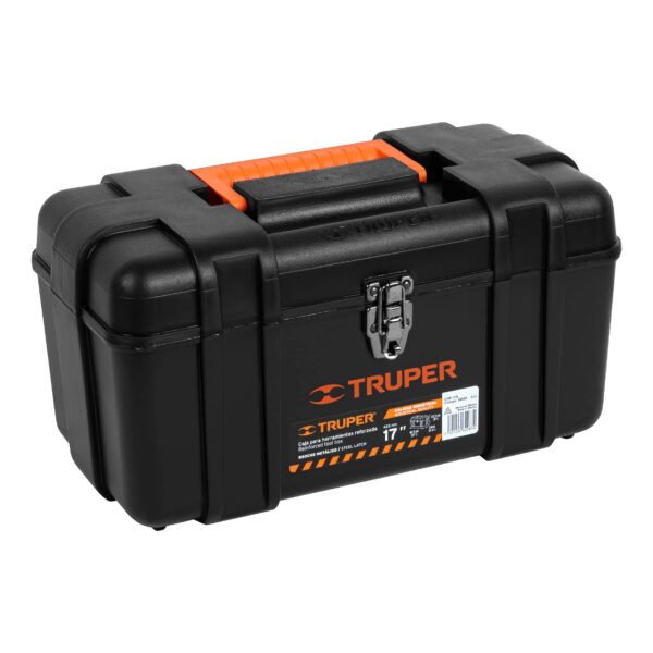 CAJA PARA HERRAMIENTA, PLÁSTICA DE 17', INDUSTRIAL TRUPER CHP-17X