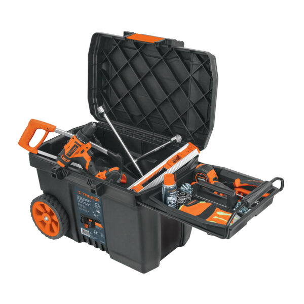 CAJA HERRAMIENTA, PLÁSTICA, 23', CON RUEDAS TRUPER CHP-23R