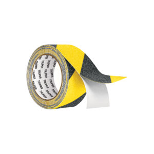 CIA-25P CINTA ANTIDERRAPANTE AMA/NEGRA CON ABRASIVO, 50MM X 5M" TRUPER