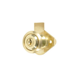 CM-21L-P CERRADURA PARA MUEBLE, MODELO 21, LATÓN, HERMEX