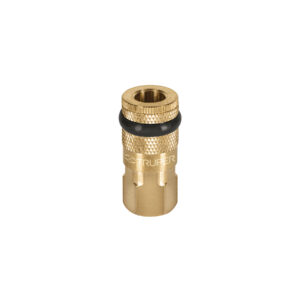 COPLE-HEM-1/4 COPLE DE LATÓN, CUERDA 1/4 NPT, HEMBRA» TRUPER