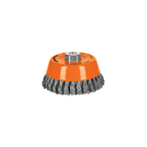 CT-612 GRATA DE COPA, ALAMBRE TRENZADO FINO, 5′ PARA ESMERIL TRUPER