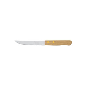 CUCH-M52 CUCHILLO PARA ASADO CON SIERRA, MANGO MADERA, 5′» PRETUL