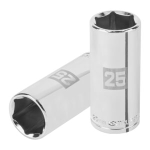 D-1225-ML DADO LARGO DE 6 PUNTAS, CUADRO 1/2′ DE 25 MM» TRUPER