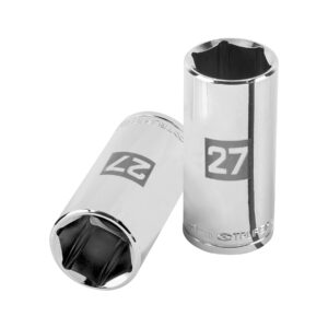 D-1227-ML DADO LARGO DE 6 PUNTAS, CUADRO 1/2′ DE 27 MM» TRUPER
