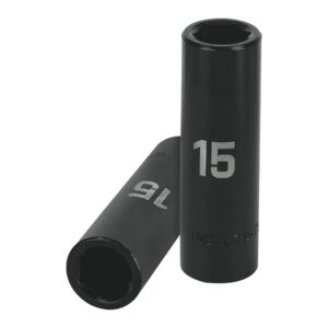 D-7315-ML DADO DE IMPACTO, LARGO, 6 PUNTAS, CUADRO 1/2′ DE 15MM» TRUPER
