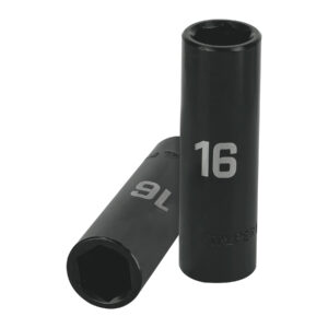 D-7316-ML DADO DE IMPACTO, LARGO, 6 PUNTAS, CUADRO 1/2′ DE 16MM» TRUPER