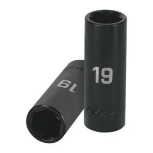 D-7319-ML DADO DE IMPACTO, LARGO, 6 PUNTAS, CUADRO 1/2″ DE 19MM TRUPER