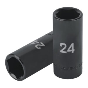 D-7324-ML DADO LARGO DE IMPACTO DE 24MM, 6 PUNTAS, CUADRO 1/2′» TRUPER