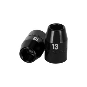 D-7413-M DADO DE IMPACTO, 6 PUNTAS, CUADRO 1/2′ DE 13MM» TRUPER