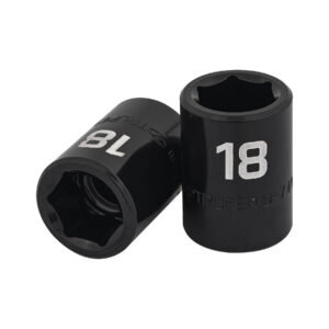 D-7418-M DADO DE IMPACTO, 6 PUNTAS, CUADRO 1/2′ DE 18MM» TRUPER