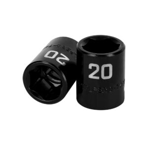 D-7420-M DADO DE IMPACTO, 6 PUNTAS, CUADRO 1/2′ DE 20MM» TRUPER