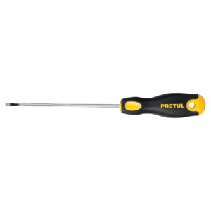DG-1/8X4BP DESTORNILLADOR PUNTA GABINETE 1/8″ X 4″, MANGO COMFORT GRIP, PRETUL