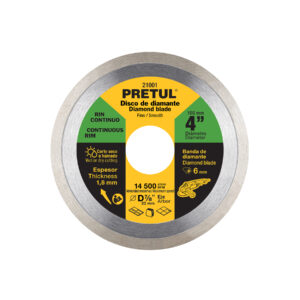 DID-140P DISCO DIAMANTADO CONTINUO, 4″, PRETUL