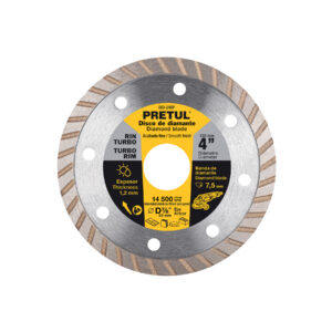 DID-240P DISCO DE DIAMANTE, RIN TURBO, 4′, PRETUL»