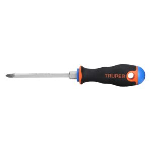 DP-3/16X4B DESARMADOR DE CRUZ 3/16 X 4′, MANGO COMFORT GRIP» TRUPER