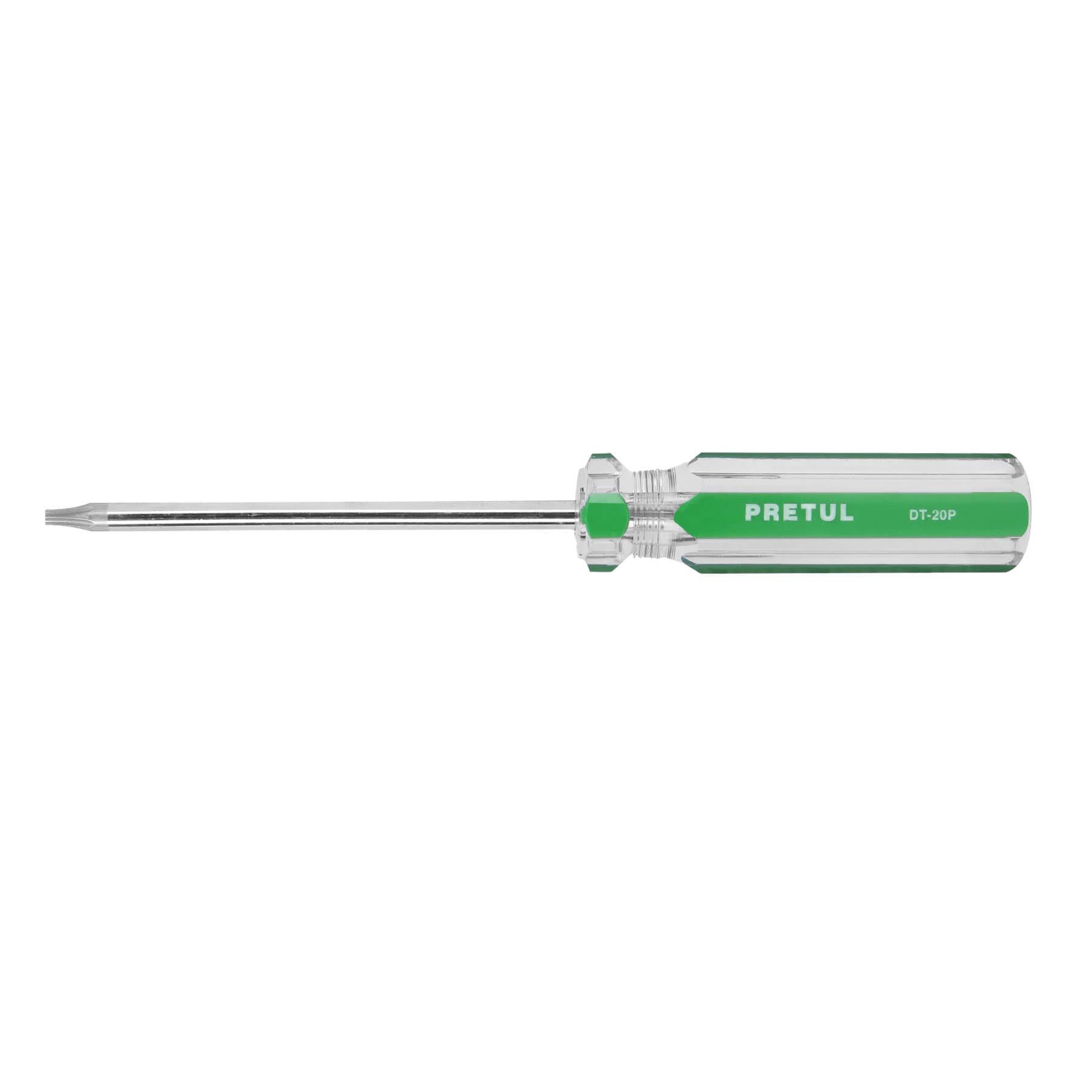 DESARMADOR PUNTA TORX T 20 MANGO DE PVC PRETUL DT-20P