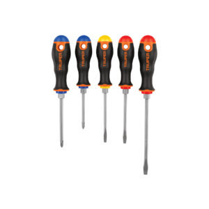 DTJ-5B JUEGO DE 5 DESTORNILLADORES, MANGOS COMFORT GRIP TRUPER