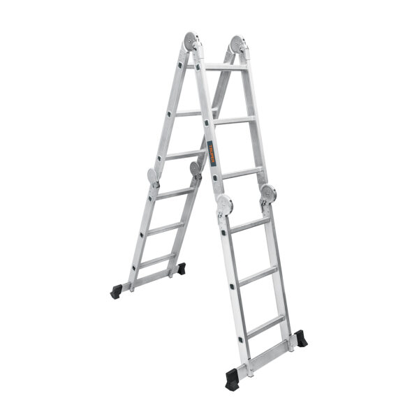 ESCALERA MULTIPOSICIÓN, 12 PELDAÑOS, TIPO I" TRUPER ESMU-112