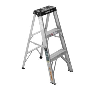 EST-32 ESCALERA TIPO TIJERA T3 CON 2 ESCALONES, SIN BANDEJA TRUPER