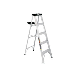 EST-34 ESCALERA TIPO TIJERA T3 CON 4 ESCALONES, CON BANDEJA TRUPER