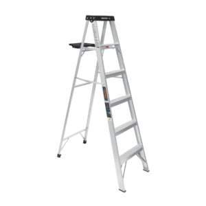 EST-35 ESCALERA TIPO TIJERA T3 CON 5 ESCALONES, CON BANDEJA TRUPER