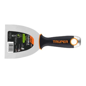 ET-4FX ESPÁTULA 4″, FLEXIBLE, ACERO INOXIDABLE TRUPER
