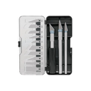 EXA-13P JUEGO DE BISTURÍES CON ESTUCHE, PRETUL